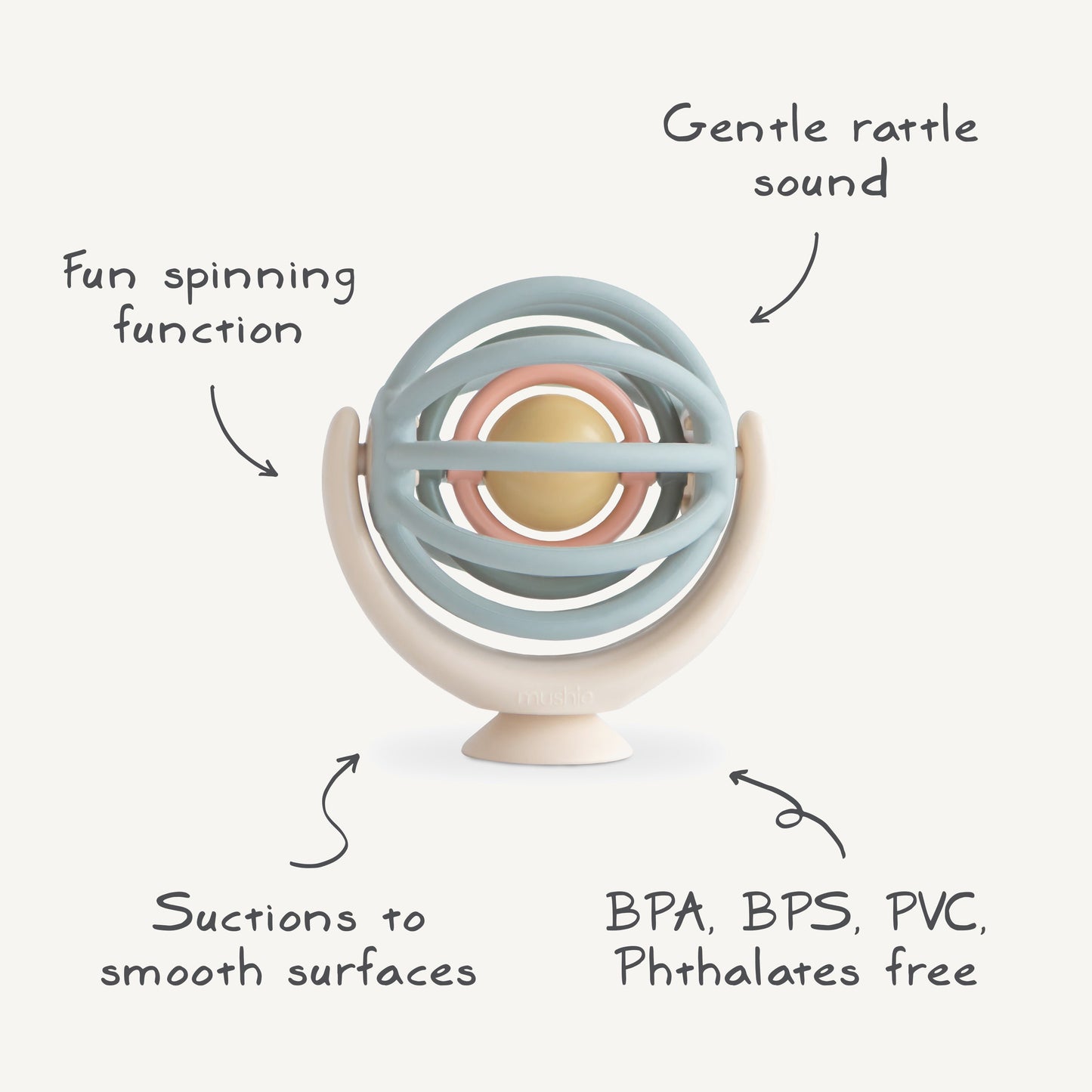 Suction Spinner Ball