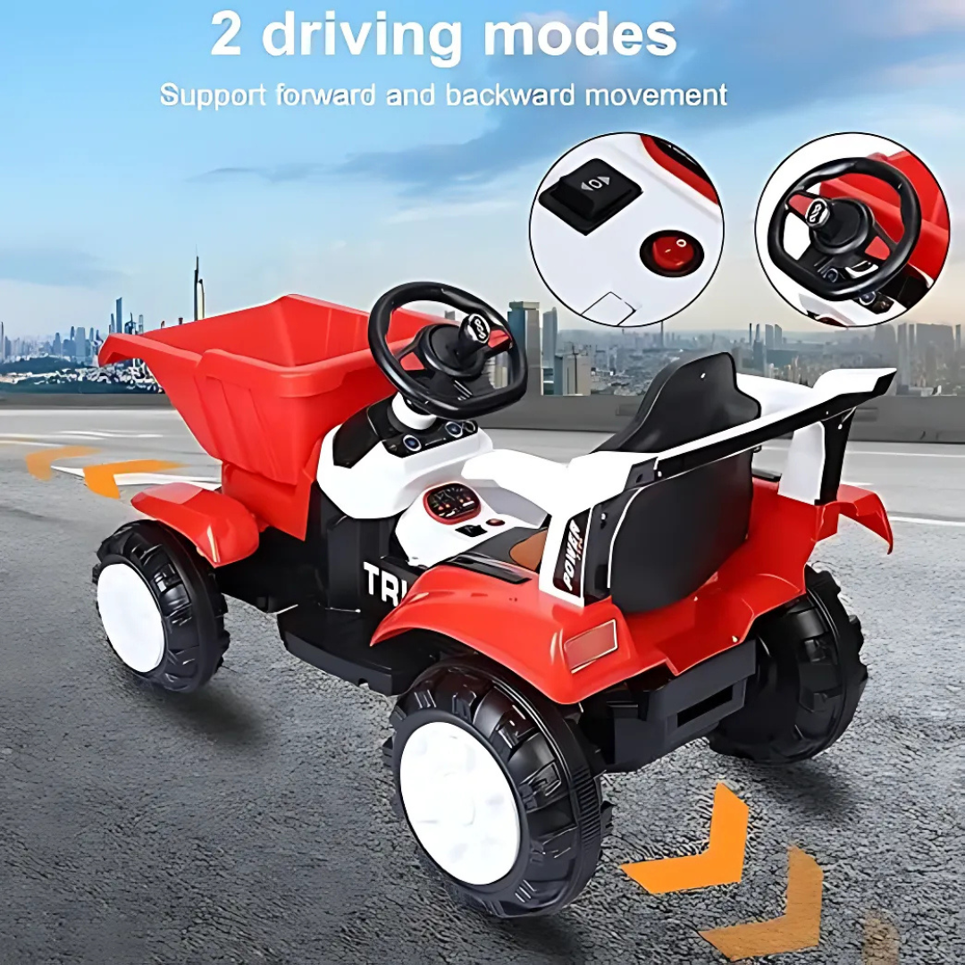 Electric Tractor for Kids- Ride on Dumper