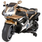 V10 Rechargeable Battery-Powered Kids Premium Ride-On Bike