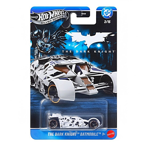 Hot Wheels 2026 DC Comics Batman-Themed Silver Celebration Series 1:64 Scale - Set Of 5 Cars