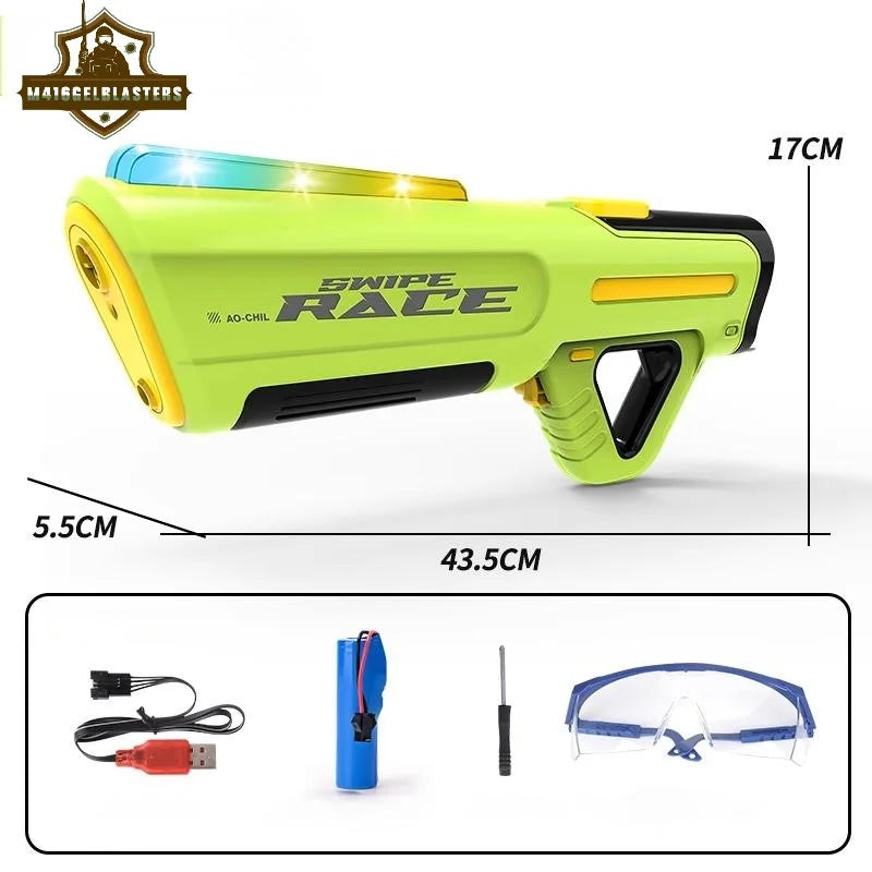 Hydro Electric Water Gun – Rapid-Fire Long-Range LED Blaster (Random Color)
