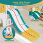 9 in 1 Toddler Slide, Freestanding Kid Climber Slide Playset, Toddler Playhouse, Indoor Outdoor Toy for Toddlers Age 1-3+