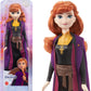 Disney Frozen 2023 Anna Posable Fashion Doll with Signature Clothing and Accessories Inspired Frozen 2 Movie for Ages 3+ (HLW50)