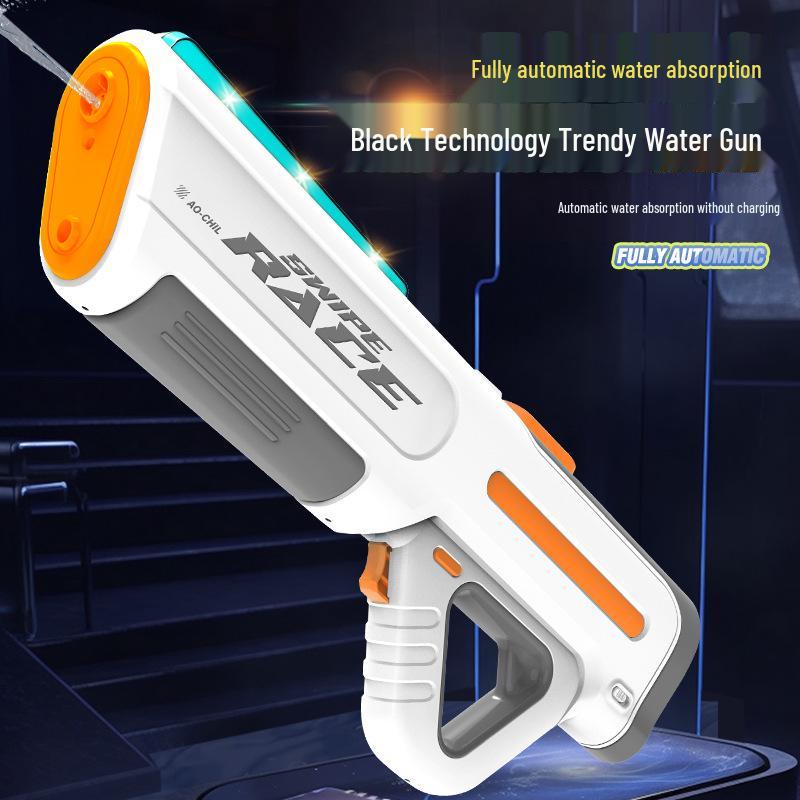 Hydro Electric Water Gun – Rapid-Fire Long-Range LED Blaster (Random Color)