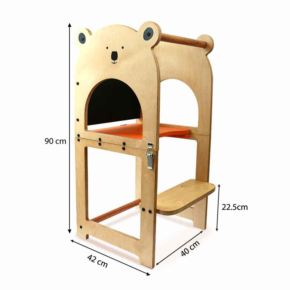 Montessori Toddler Learning Tower: Birch Plywood Build (1 Years+)