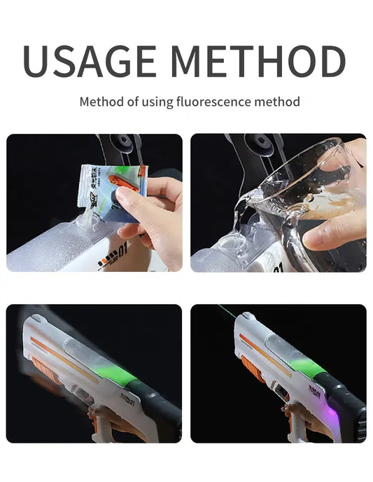 Cute Design Electric Water Gun for Kids (Big) (Prepaid Only) (Limited Stock)