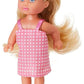 Simba Evi Love 12 cm Trolly Doll With Strip Print Dress For Kids Ages 3+