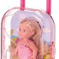 Simba Evi Love 12 cm Trolly Doll With Strip Print Dress For Kids Ages 3+