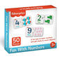 Fisher Price Fun with Numbers 50 Pieces Numbers Matching Puzzle for Kids