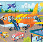 Frank Aeroplane 15 Pieces Floor Puzzle for 3 Year Old Kids and Above