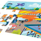 Frank Aeroplane 15 Pieces Floor Puzzle for 3 Year Old Kids and Above