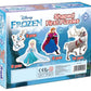 Frank Disney Shaped First Puzzles Frozen Jigsaw Puzzles- 3,6,9,12 pcs