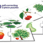 Frank Fruits & Vegetables Puzzle for 4 Year Old Kids and Above