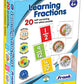 Frank Learning Fractions Puzzle 40 Pieces, 20 Self-Correcting 2-Piece Puzzles for Ages 4 & Above