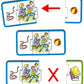 Frank Match-It - Early Learner 10 Self-correcting 3-Piece Puzzles
