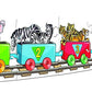 Frank Number Train Jigsaw Puzzle (22 Pcs)
