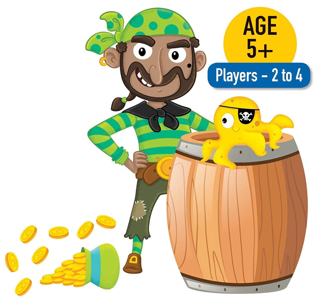 Frank Pirate Treasure Colour Matching Race Game