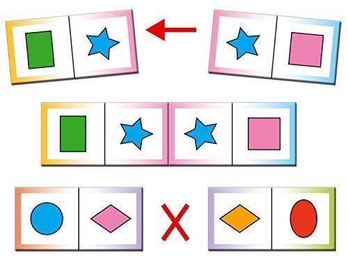Frank Shapes & Colours Domino Game 28 Cards for Ages 3 & Above