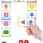 Frank Shapes & Colours Domino Game 28 Cards for Ages 3 & Above