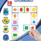 Frank Shapes & Colours Domino Game 28 Cards for Ages 3 & Above