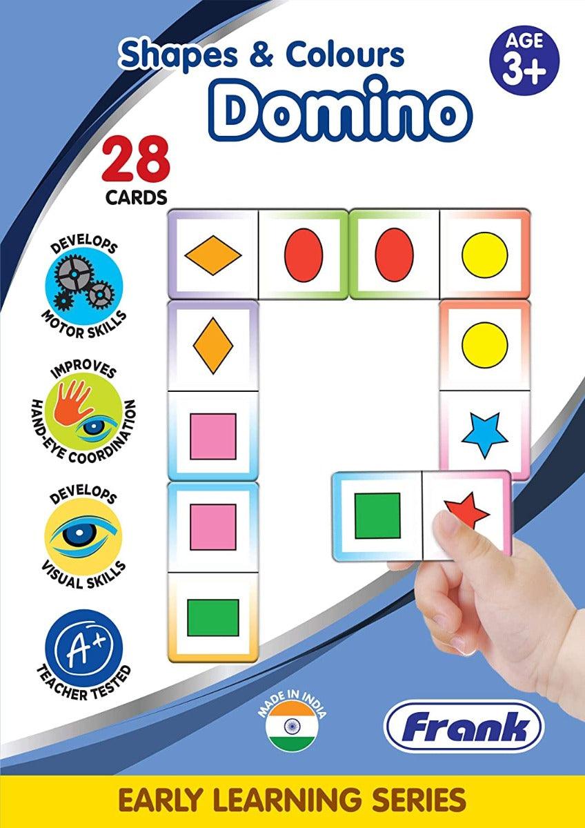 Frank Shapes & Colours Domino Game 28 Cards for Ages 3 & Above