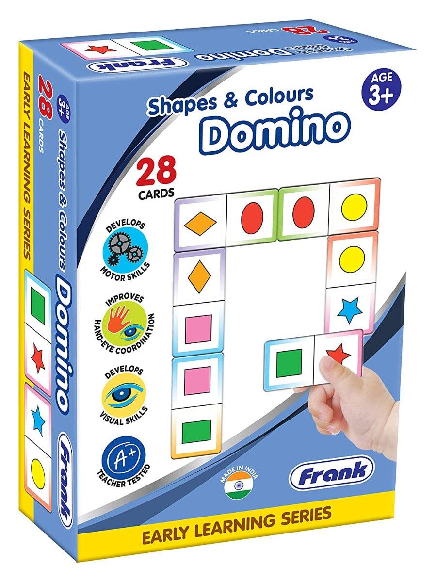 Frank Shapes & Colours Domino Game 28 Cards for Ages 3 & Above