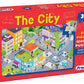 Frank The City 24 Pieces Giant Floor Puzzle for 3 Year Old Kids and Above