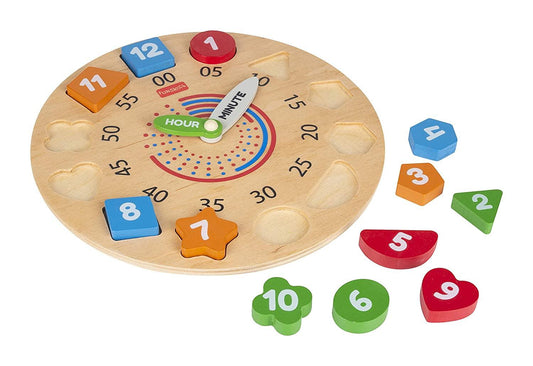 Funskool Giggles My Clock Shape Sorting Clock Puzzle for 3 Years & Above