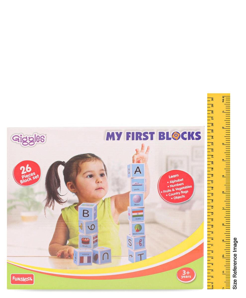 Funskool Giggles My First Block - Learning Acitvity Toy for Ages 3+