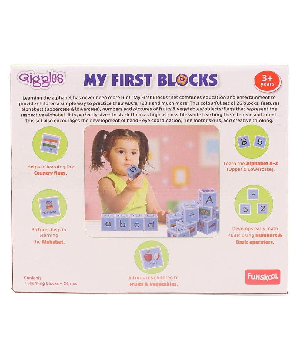 Funskool Giggles My First Block - Learning Acitvity Toy for Ages 3+