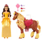 Disney Princess Belle Doll With Horse And Accessories Playset For Kids Ages 3+