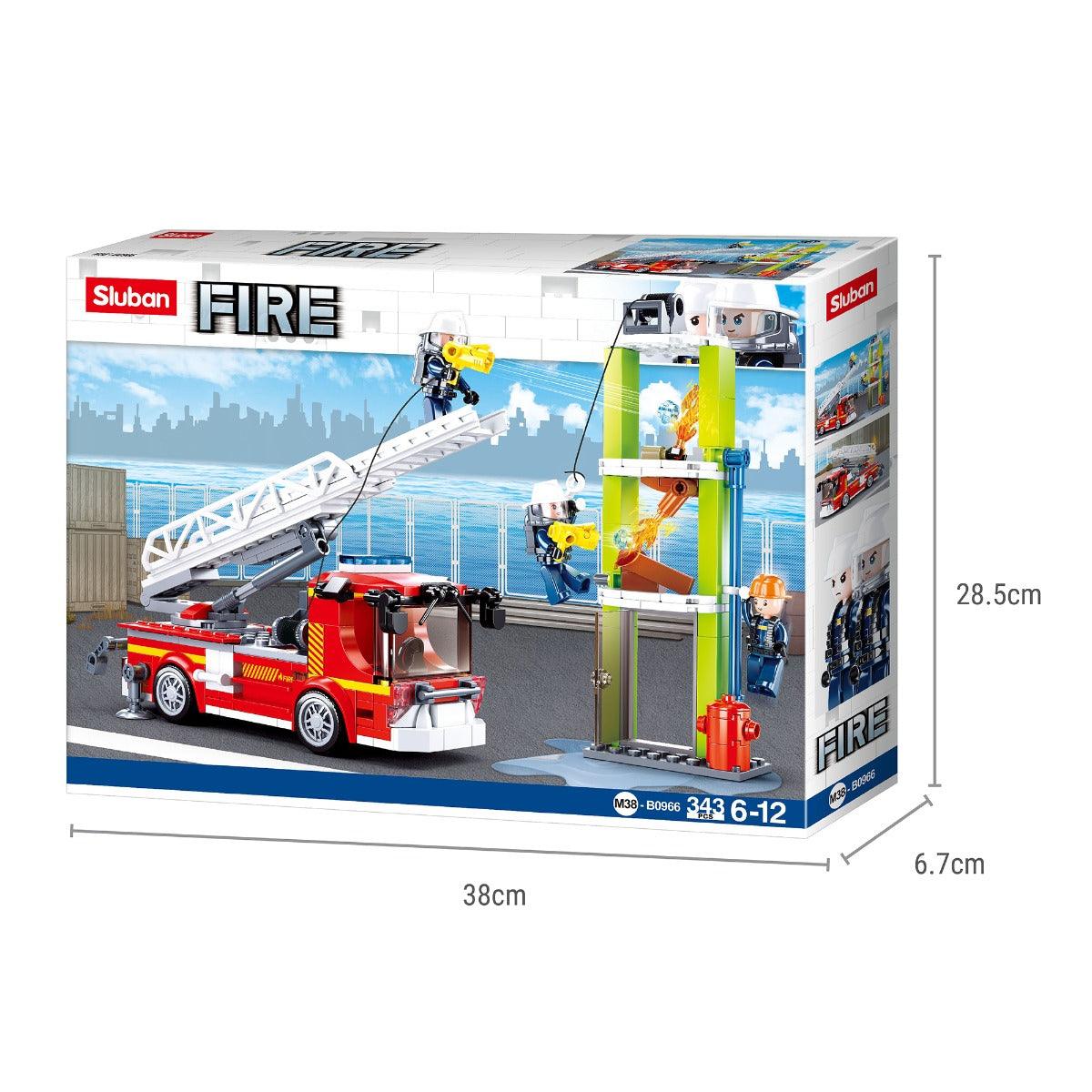 Sluban Fire Engine Building Blocks For Ages 6+