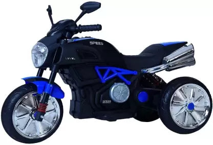 6688 3 Wheel Battery Operated Ride On Bike for Kids, 1 to 2.5 Years Bike Battery Operated Ride On  (Black)