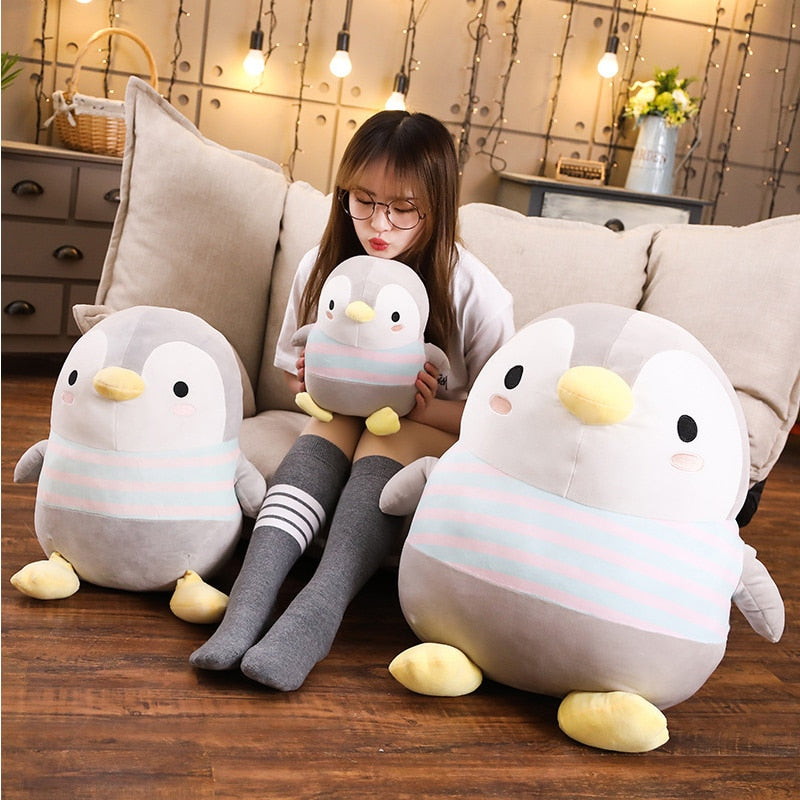 Soft Baby Grey Penguin