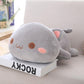 Cuddly Lying Cat Plush Pillow