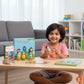 Wooden Ramayana Play Set - Peg Dolls, Picture Book, Memory Cards & Snap Cards (3+ Years)
