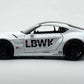 Toyota Supra GR LBWK 1:18 diecast scale model car collectible - Big Size