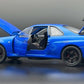 Nissan Skyline GT-R R34 Super Model 1:18 diecast scale model car miniature - Big Size