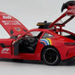 2020 Mercedes-Benz AMG GT-R Safety Car formula f1 1:18 diecast scale model - Big Size