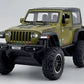 Jeep Wrangler Rubicon 1:18 diecast Scale Model car with Removable Top  - Big Size