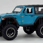 Jeep Wrangler Rubicon 1:18 diecast Scale Model car with Removable Top  - Big Size