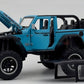Jeep Wrangler Rubicon 1:18 diecast Scale Model car with Removable Top  - Big Size