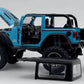 Jeep Wrangler Rubicon 1:18 diecast Scale Model car with Removable Top  - Big Size