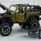 Jeep Wrangler Rubicon 1:18 diecast Scale Model car with Removable Top  - Big Size