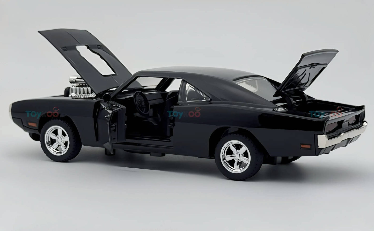 1970 Dodge Charger Fast & Furious 1:18 diecast Scale Model Car - Big Size