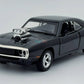 1970 Dodge Charger Fast & Furious 1:18 diecast Scale Model Car - Big Size