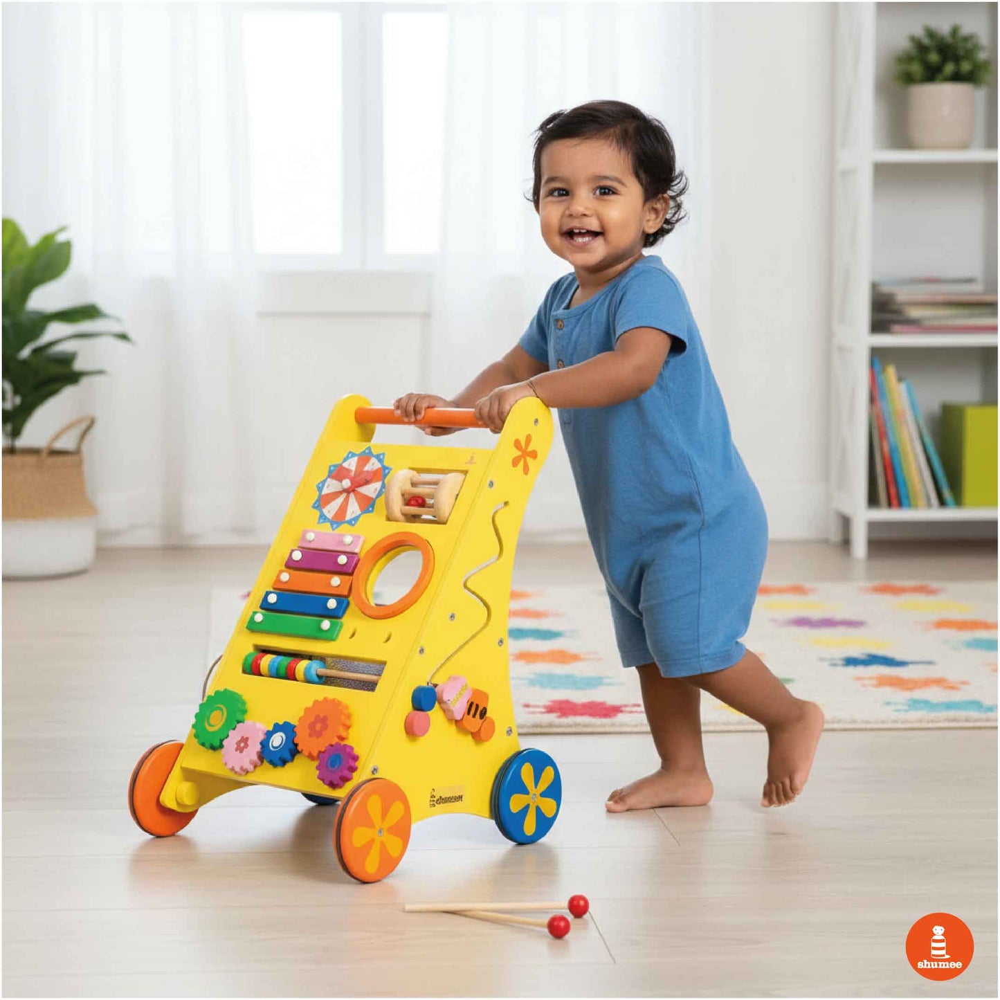 Musical Activity Walker – 8-in-1 with Interactive Learning Panels