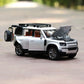 Remote Control Metal Diecast Defender Car with Smoke Effect | Openable Doors & Light | 1:22 Scale